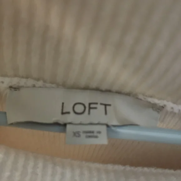 Striped White and Black Women's Sweater - Picture 3 of 3